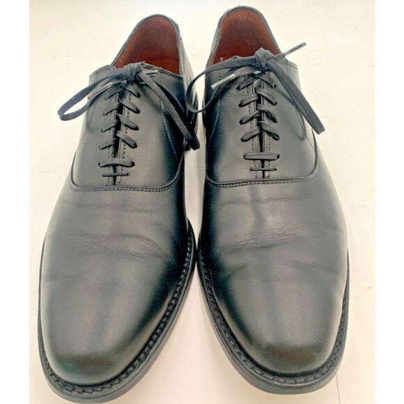 Allen Edmonds Carlyle Oxfords Men\'s 11 B Black Leather Plain Toe Dress Shoes main image 12